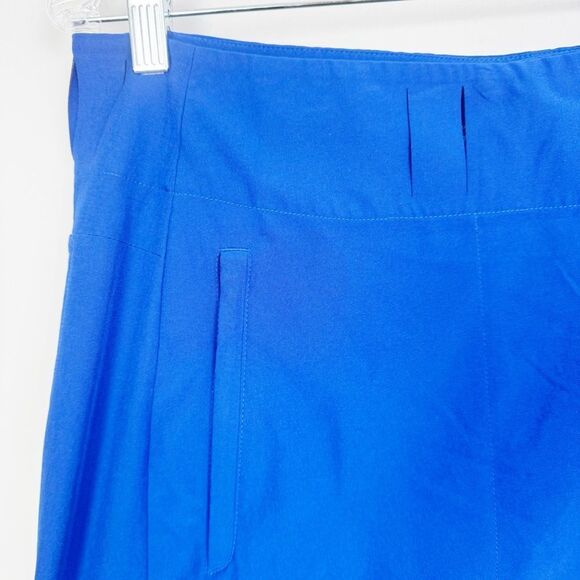 NIKE GOLF | Royal Blue Wrap Style Skirt Dri Fit Belt Loops Women’s Size 8 - Picture 4 of 8